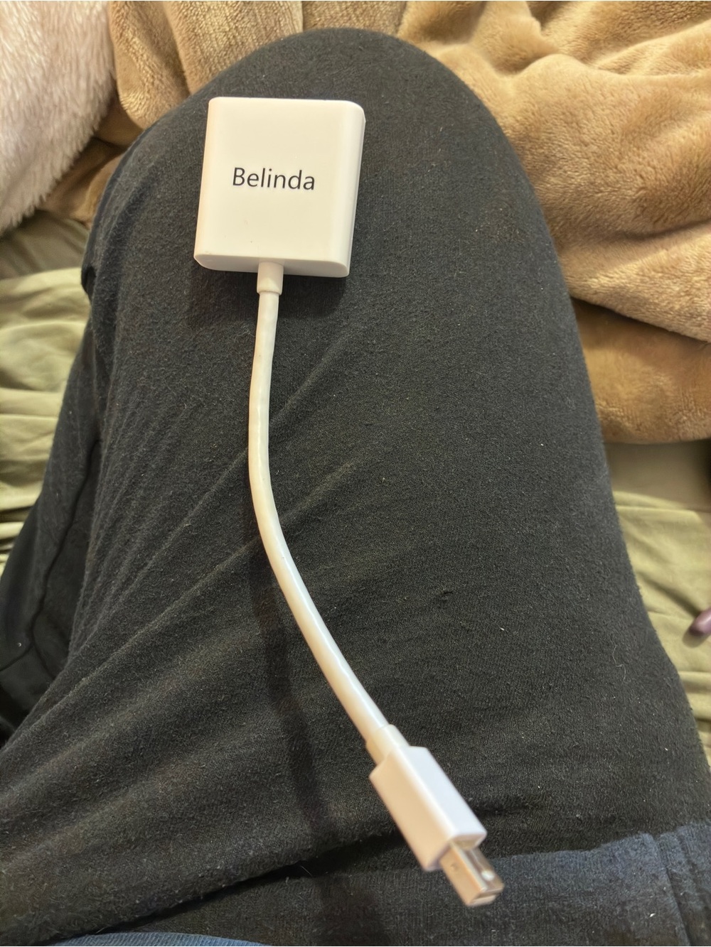 Belinda Mini DisplayPort to HDMI DVI VGA Multiport Video Adapter Cable